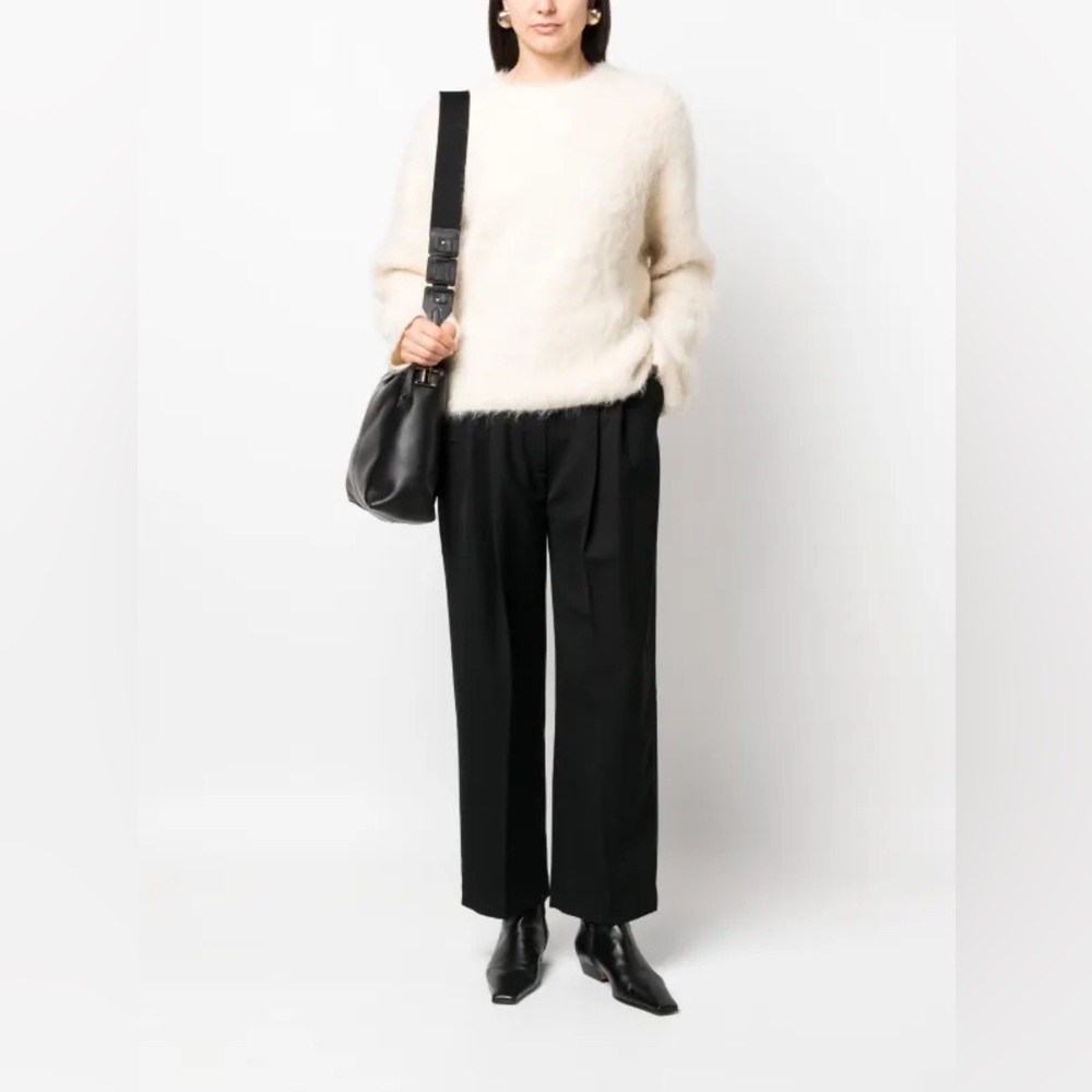 TOTEME textured alpaca wool-blend jumper xs/s